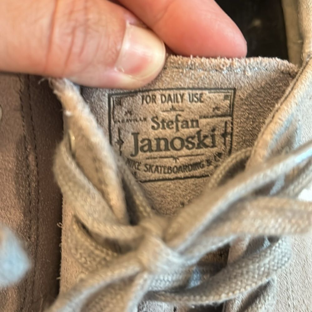 *RARE* NIKE SB ZOOM STEFAN JANOSKI RM ATMOSPHERE GRAY SUEDE SNEAKERS SIZE 6.5 - Picture 5 of 11